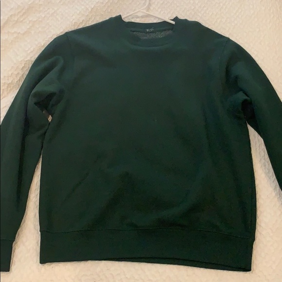 plain dark green brandy crew neck - Picture 1 of 1